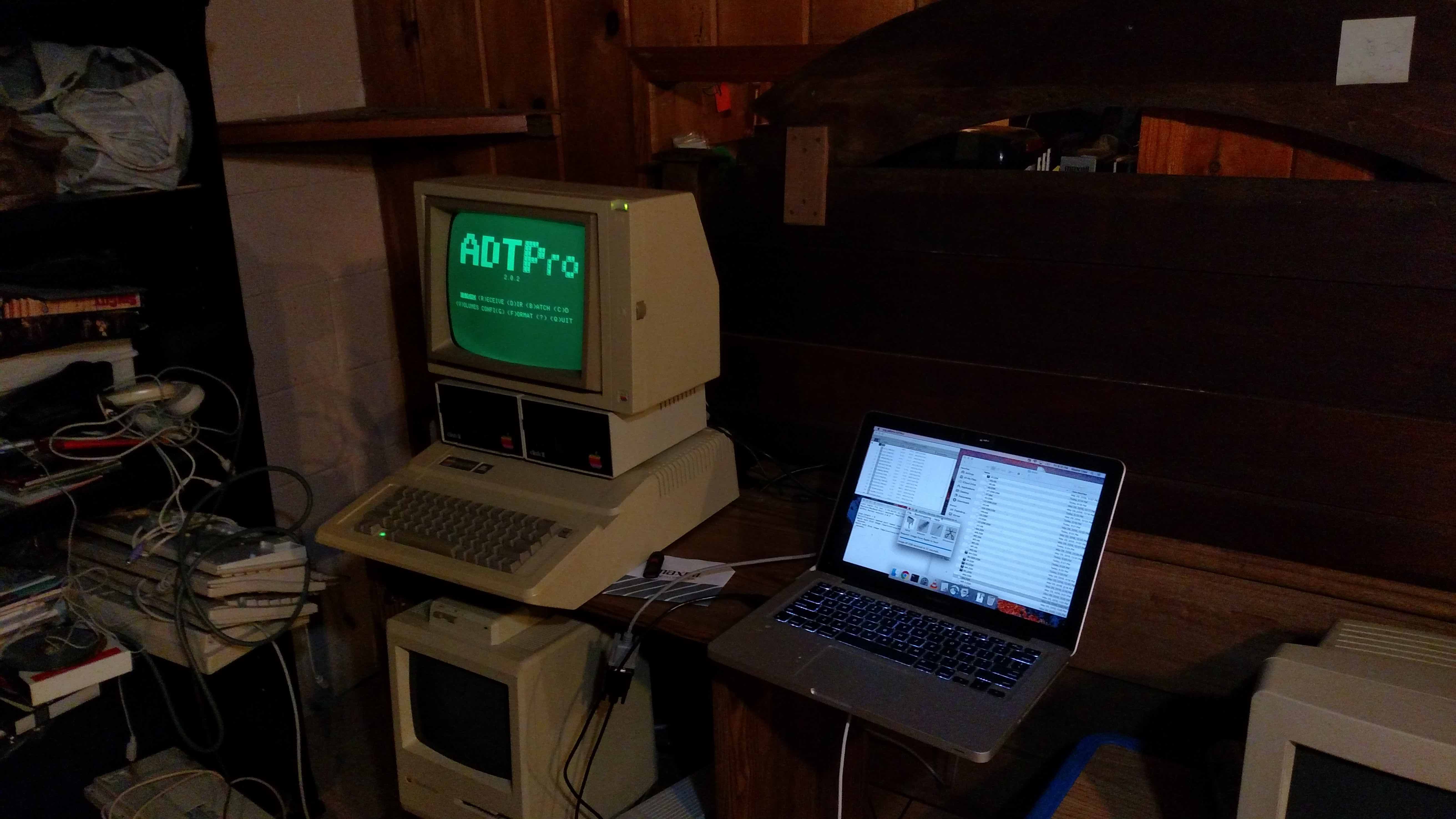 My 5.25 inch floppy migration setup